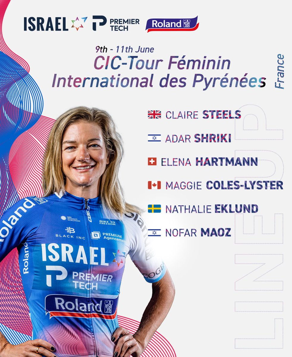 Here’s our lineup for the CIC-Tour Féminin International des Pyrénées. The three hilly stages will certainly create some exciting and attritional racing! 💪 — 🇫🇷 #TourPyrenees #YallaIPTR