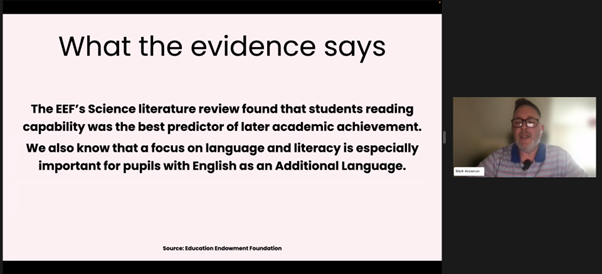 DaisyEduUK's tweet photo. What a great session to wrap up our International Reading Conference 2023! #IRC23
Thank you @ICTEvangelist for an interactive and knowledgeable session on #edtech and implementing digital strategies in schools.
Lastly, thank you to our host, @jonnykayteacher, for leading this session, and all the rest, with such passion, curiosity, and energy.