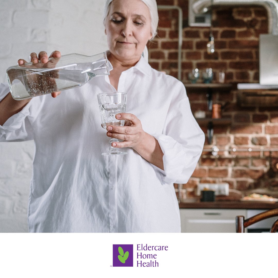 It is important for seniors to stay hydrated throughout the day. Drinking at least eight glasses of water a day can help prevent dehydration and promote overall health.

#seniortips #elderlyhealth #hydration