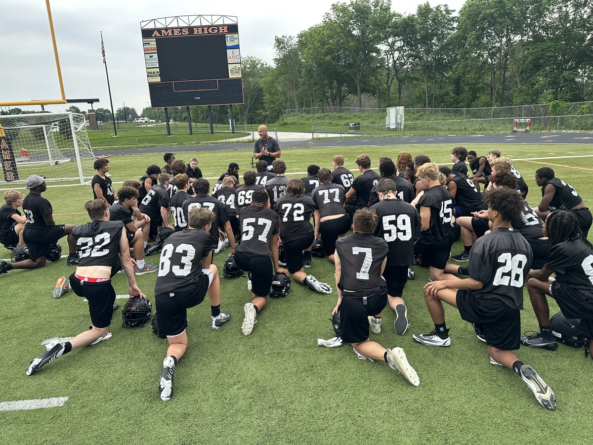 Ames High Football tweet media