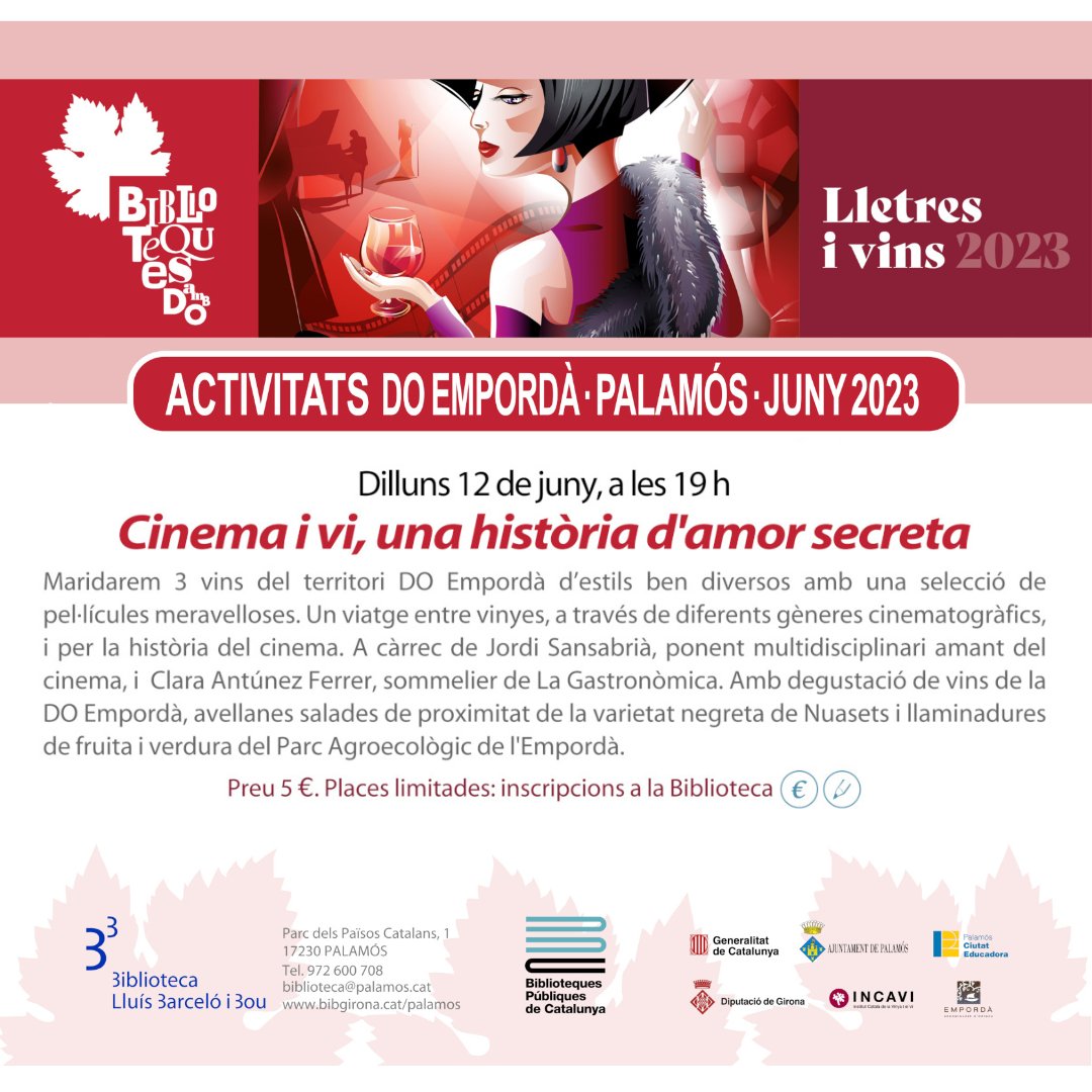 Biblioteca Palamós tweet media