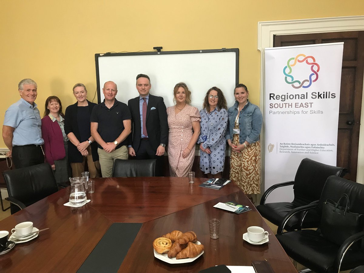 WWETBofficial's tweet photo. Trevor Sinnott, Susan Sheahan and Bairbre Ruddock from the #WWETB Services the Business Team attended an employer briefing today for the Retail Supervision Apprenticeship with Retail Ireland and South East Regional Skills forum.  #wwetb #generationapprenticeship #thisisfet https://t.co/TQrlJPaBeP