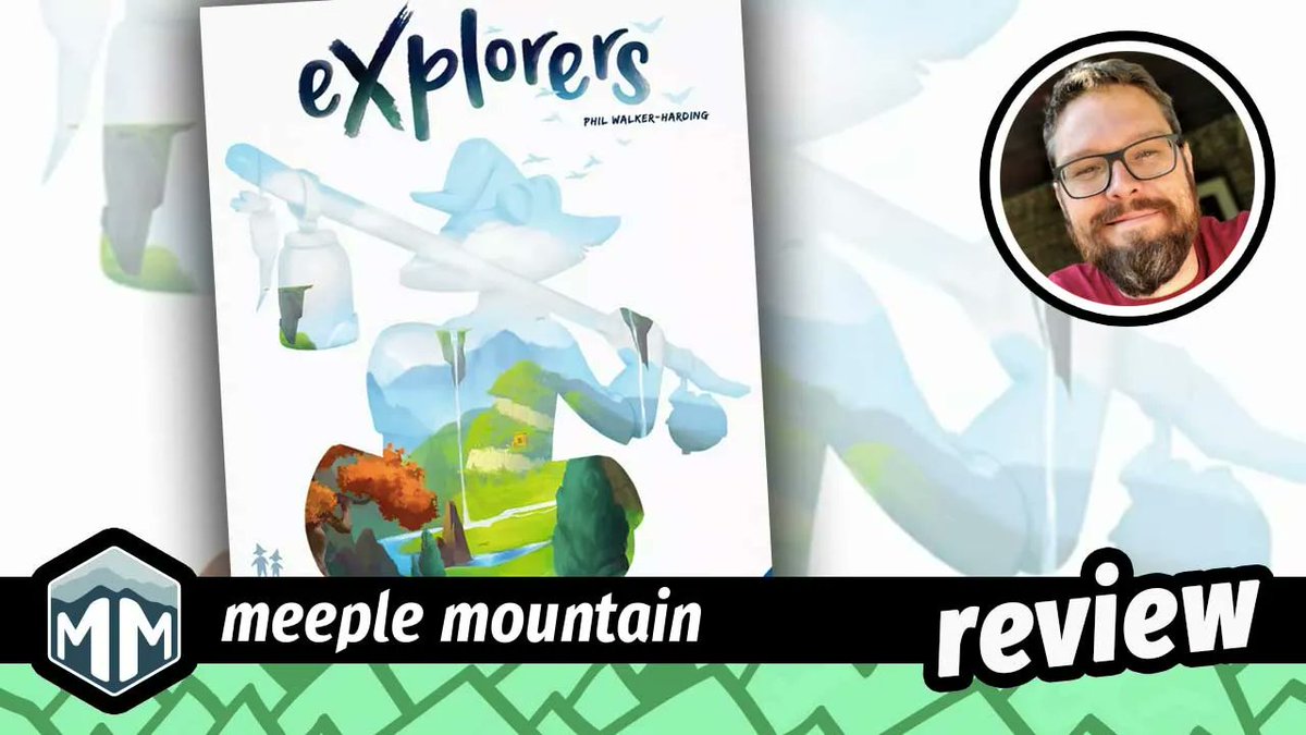 After a few months between plays, Bob is back to fully explore the flippin’ simple dry-erase world of Explorers from <a href="/RavensburgerNA/">Ravensburger North America</a>.
meeplemountain.com/reviews/explor… 

#BoardGames #FlipAndFill #DryErase #Explorers #PhilWalkerHarding