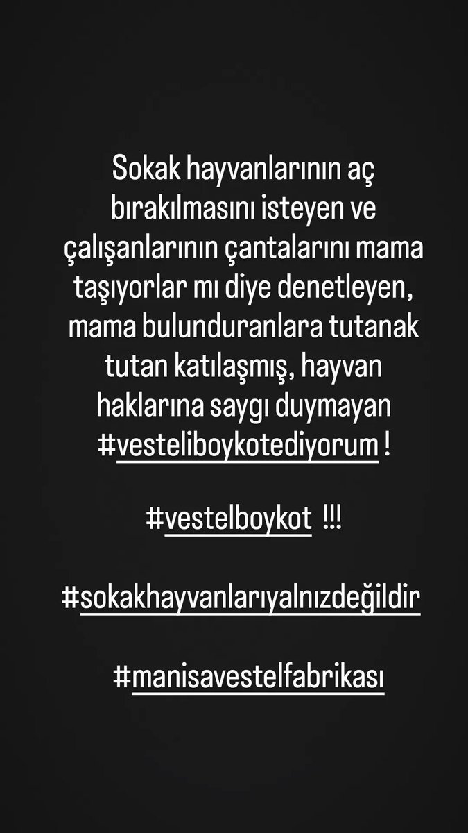 Ne istiyorsunuz bu hayvanlardan bee açlıktan birbirlerinimi yesinler😡 #vestelboykot