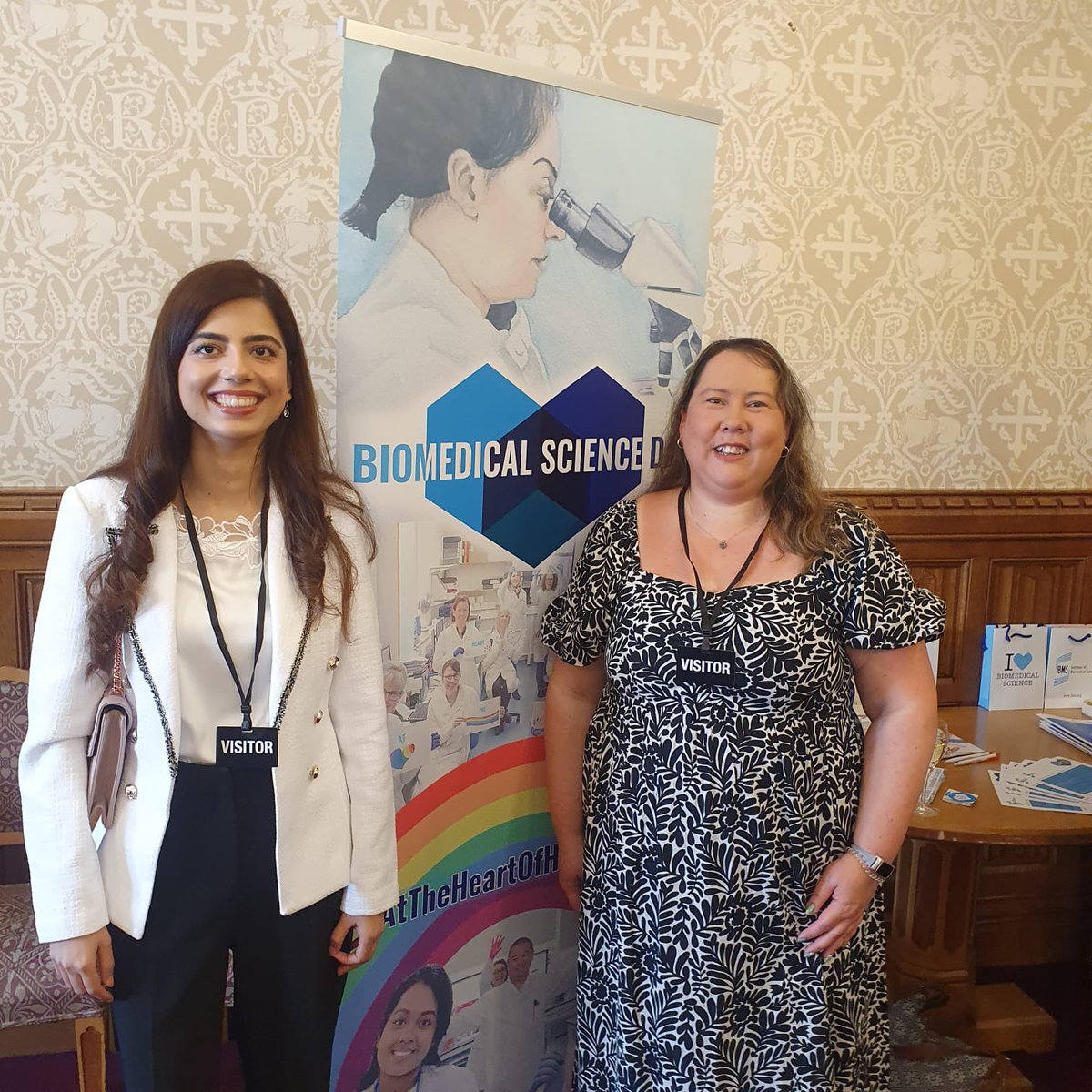 Had an amazing time celebrating Biomedical Science day at the House of Lords today. It was lovely meeting so many great people all coming together to celebrate this very special day #AtTheHeartOfHealthcare