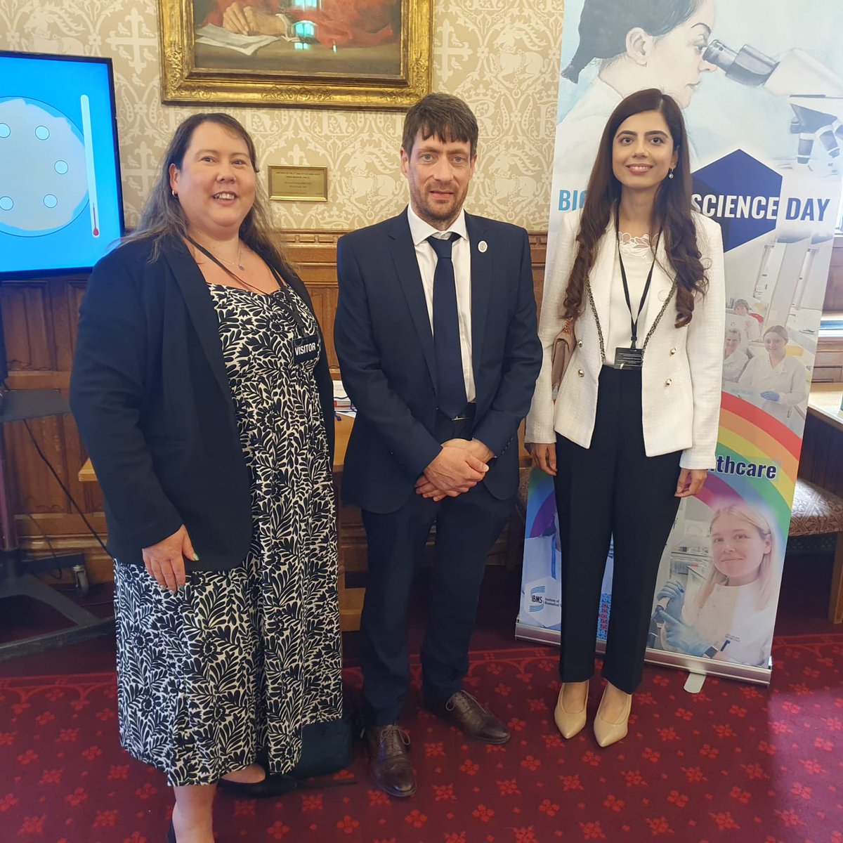 Mehwish_khld's tweet photo. Had an amazing time celebrating Biomedical Science day at the House of Lords today. It was lovely meeting so many great people all coming together to celebrate this very special day #AtTheHeartOfHealthcare https://t.co/0TvJZuxggA