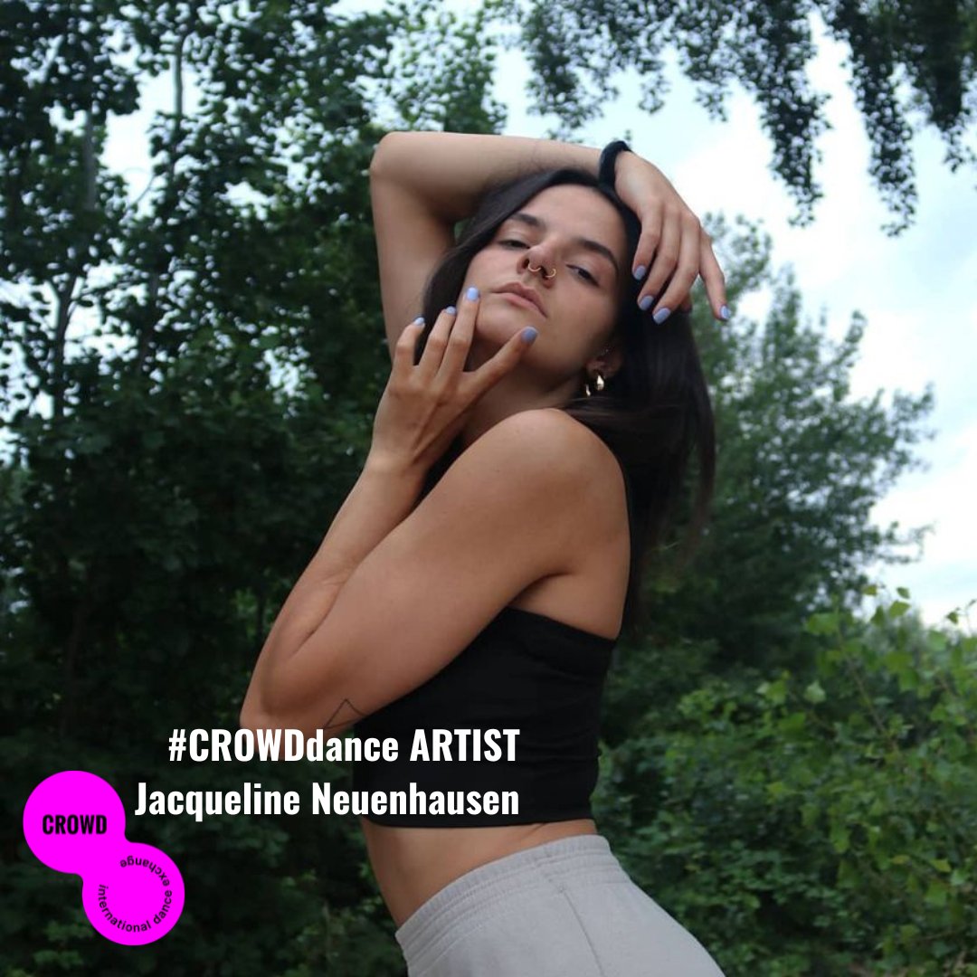 Based in Germany, Jacqueline Neuenhausen is an urban dancer, performer & choreographer inspired by different movement techniques & interested in the identity-forming character of dance. Jacqueline will be on residency at Pottporus, Germany & @DanceLimerick, Ireland. #CROWDdance