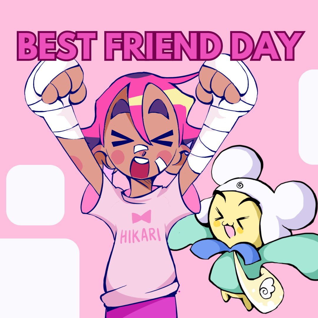 Today is the dat we celebrate best friends! That's why we are celebrating Kotori and Brie's friendship, the main duo of our Visual Novel / RPG Hybrid game 💖

#vndev #indiedev #gamedevelopment