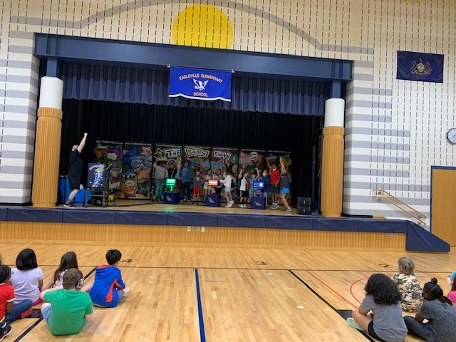 Great time at the Brain Show Assembly today <a href="/Methacton/">Methacton Schools</a>