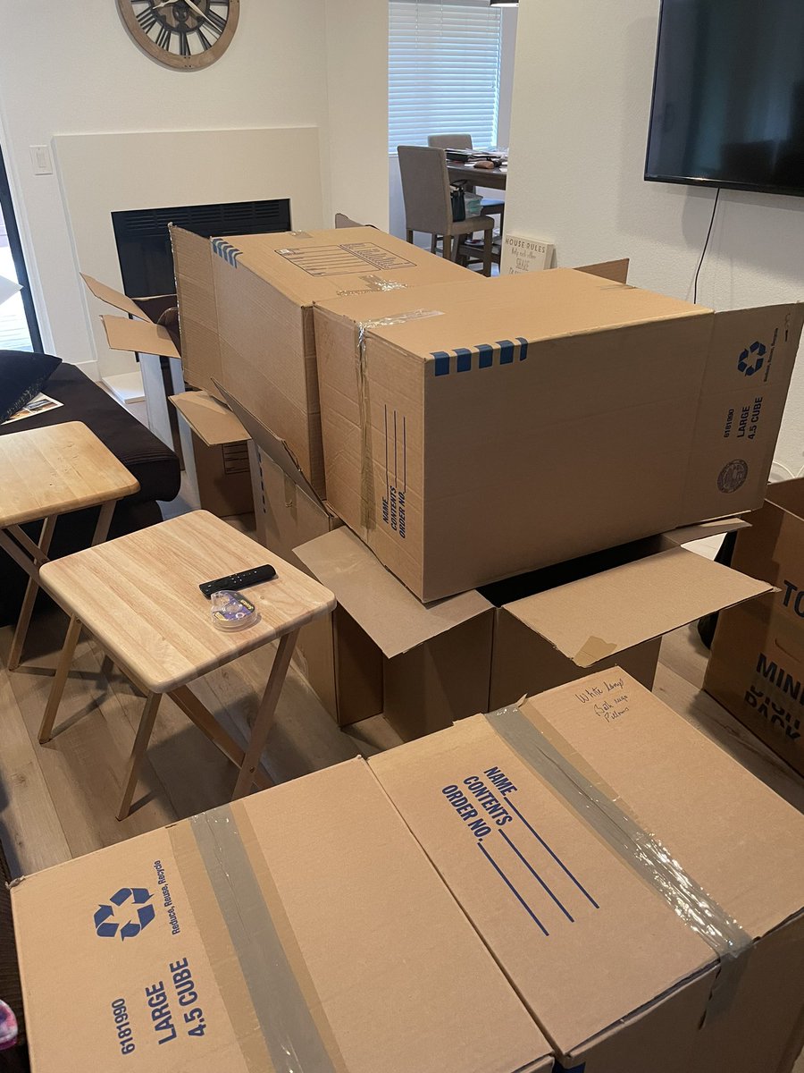 OGconstant's tweet image. It’s getting real and down to crunch time. I hate moving ! 
#LABound