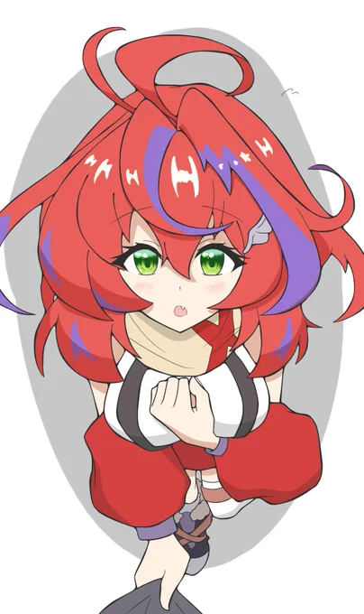 #茜音色に染まれ いつも元気な子がおずおずと裾をつかんでくる妄想などしている