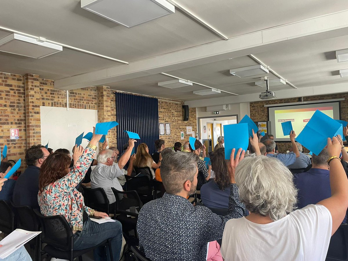 📅 Ce jeudi, on était à l’AG du <a href="/Cnajep/">CNAJEP</a> ! L’heure était au #bilan de l’année 2022 et à la #projection sur l’année à venir.
👉 Les participant·es ont notamment pu échanger et collaborer sur la prochaine Motion d’#orientation 2023-2027.