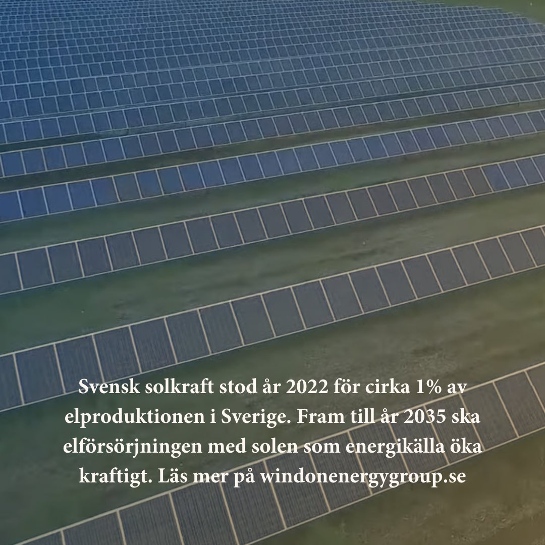 WindonEnergy's tweet photo. Den 13 juni kan ni för första gången handla aktien Windon (ticker WEG). (Windon Energy Group). Vi levererar solcellssystem och tillhandahåller ett högkvalitativt system för installation av solcellsanläggningar.
https://t.co/eONz3ieEaa
#exploreWindon #fintwit https://t.co/xrKKyY9ENL