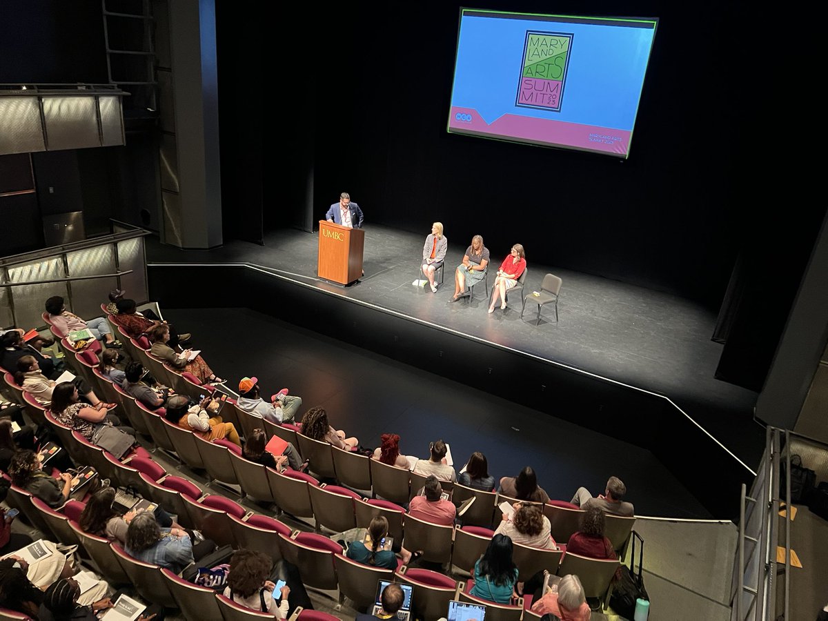 We’re delighted to be hosting the 2023 Maryland Arts Summit today and tomorrow! Welcome to <a href="/UMBC/">UMBC</a>, and best wishes for a successful event! <a href="/ArtsAdvocate_MD/">MD Citizens 4 Arts</a> <a href="/mdartscouncil/">Maryland State Arts Council</a> #mdartssummit2023