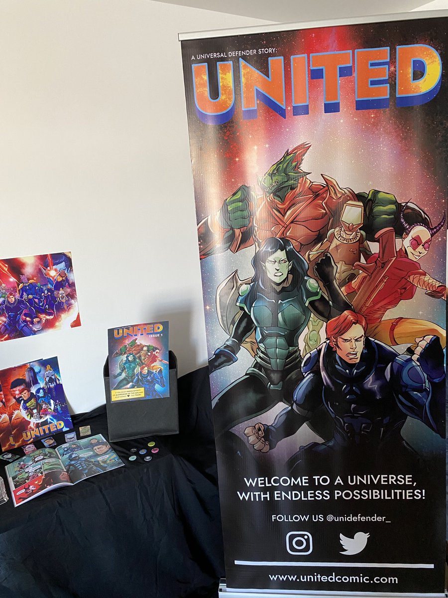 mikeud15's tweet photo. This Saturday we gonna be at Brighton Comic Con &amp; Gaming Festival with @ukcgf ! So excited to come along get UNITED issue 1 and say hi! We may have a few surprises in store too. 🥳 #comicbooks #comiccon #comicconvention #ukcgf #comicart #partytime🎉 #brighton #brightonlife #amex https://t.co/kiYTm34ymC