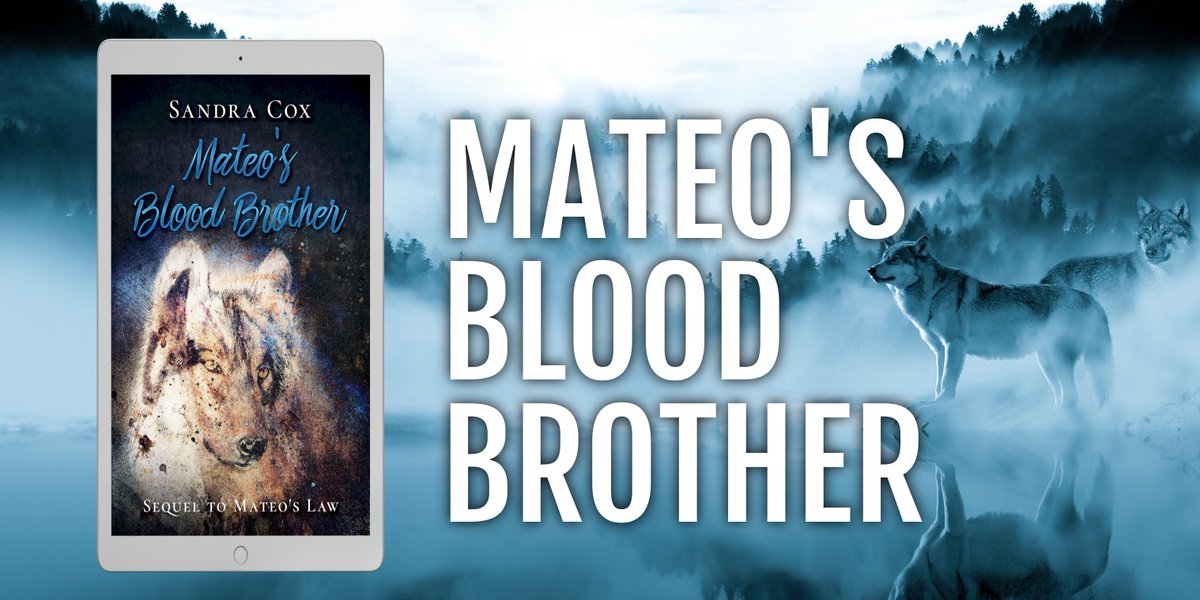 MATEO’S BLOOD BROTHER
tinyurl.com/MateosBloodBro…
Behind the amiable façade is a man who’s tough and determined. He’s Mateo’s Blood Brother. Sequel to MATEO’S LAW
#Wolves #KUFree #ModernDayWestern #PoliceThriller #Paranormal #Romance