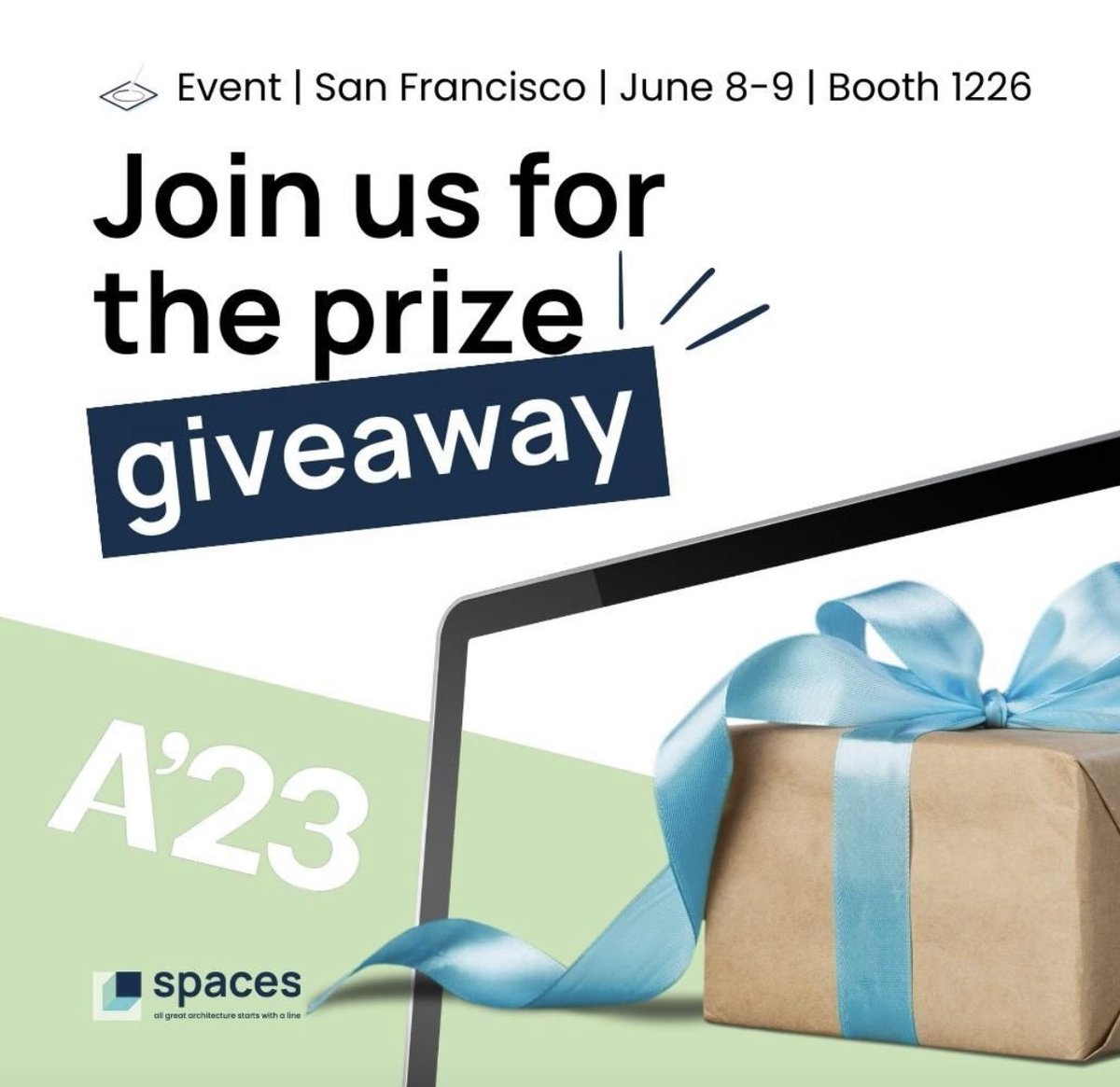 Good morning <a href="/AIANational/">AIA</a> #a23con attendees in #SanFrancisco!

Make sure you stop by the @Spaces_CL stand 1226 to see how we can show you a whole new way of concepting and get yourself entered into our prize draw to win an iPad Pro among other prizes.

#architecture #design #BIM