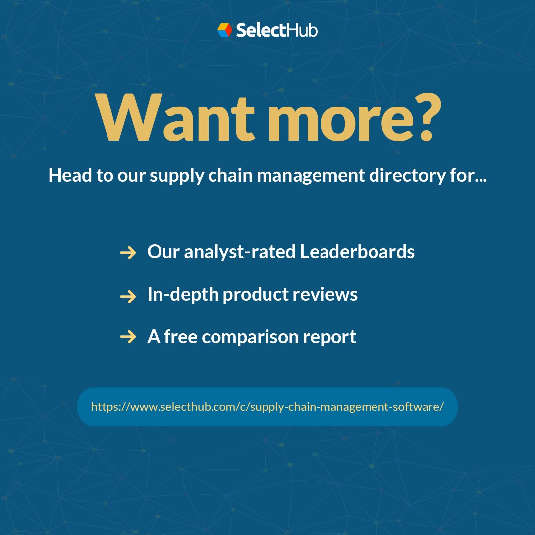 SelectHub's tweet image. Is supply chain management proving to be a pain point in your business? These tools will be a game-changer for you &amp;gt;&amp;gt; hubs.la/Q01SvLwR0 

#SupplyChainManagement
#LogisticsTools
#InventoryOptimization