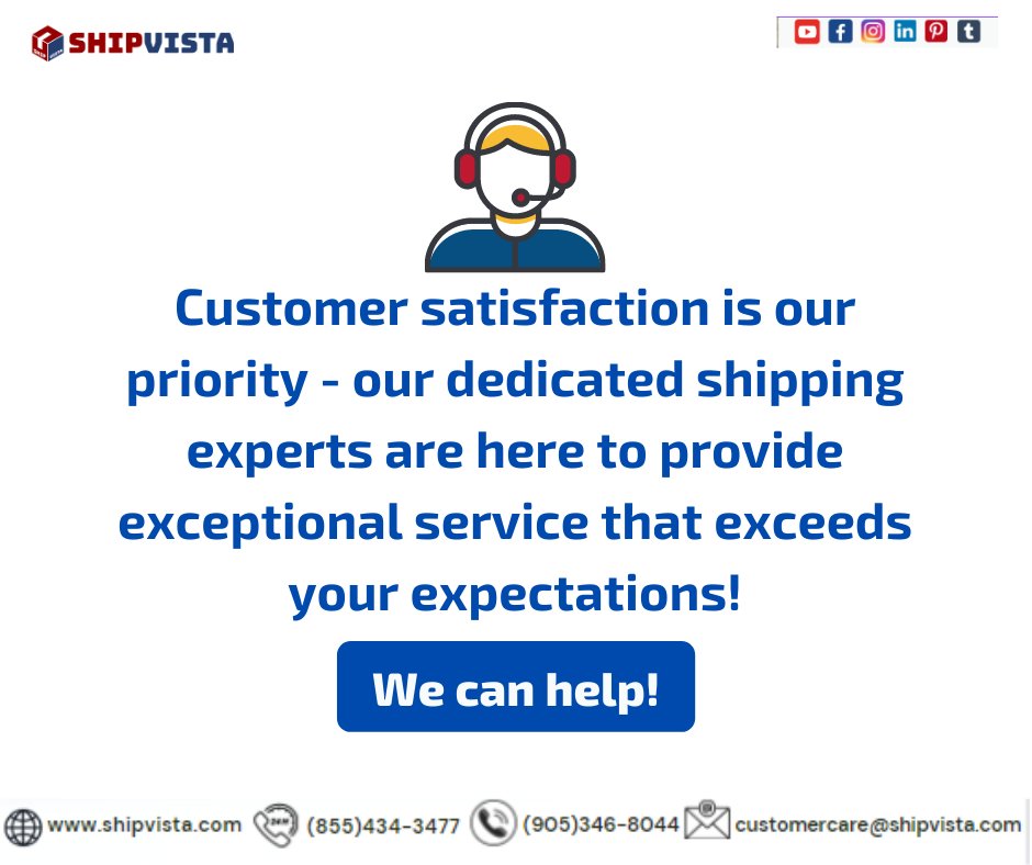 🌟✨ Exceptional Service: Customer satisfaction is our top priority. Our dedicated team of shipping experts is here to assist you at every step of the way, offering exceptional service that goes above and beyond your expectations.

#ShippingSimplified #SaveTimeAndMoney…