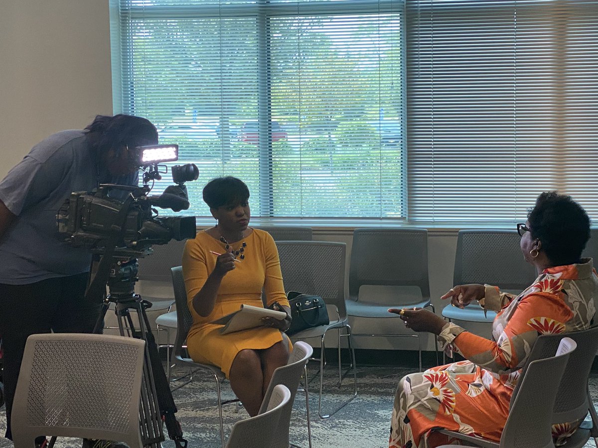 KrisAustin143's tweet photo. Listening to Danielle Wiggins (WKYC) - our @caseccc Black Family Cancer Awareness Week Honorary Chair - interview @Warrensville_OH City Council member Andrea Mitchell who will be on our panel ‘Navigating the Cancer Journey’ on 6/21. Register at https://t.co/P7CWcVUbju https://t.co/wMTpeGcZGY