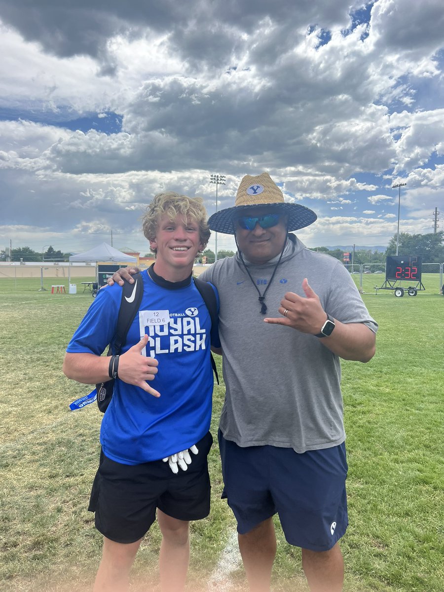 Eli Renz (@eliirenz) on Twitter photo Had the opportunity to attend the BYU football camp this week🤙<a href="/BYUfootball/">BYU FOOTBALL</a> <a href="/BYUSportsCamps/">BYU Sports Camps</a> <a href="/MapleMountainFB/">Maple Mountain Football</a> Had the opportunity to attend the BYU football camp this week🤙<a href="/BYUfootball/">BYU FOOTBALL</a> <a href="/BYUSportsCamps/">BYU Sports Camps</a> <a href="/MapleMountainFB/">Maple Mountain Football</a>
