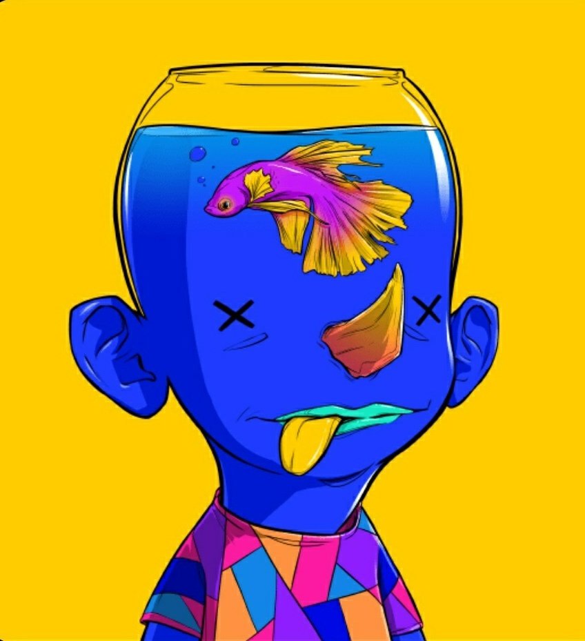 krypto_vagabond's tweet image. #GM to the good folks of #NFT @Twitter, I salute you. 🫴🏾☕💯

My #AlphaKid from: @AlphaAcademyInc 👇🏾🎒😌