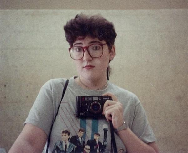 @_celia_bedelia_ In high school bathroom in 1984 with an actual camera.