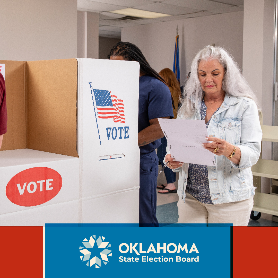 Oklahoma State Election Board on Twitter "Early voting is underway in 14 counties today! Early