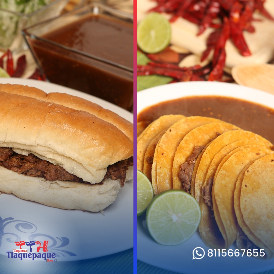 Tlaquepaquehnos's tweet image. Ven y disfruta unos ricos tacos con la original salsa, no olvides disfrutar una torta de barbacoa jugosa y llena de sabor🤤
🔴𝐓𝐚𝐪𝐮𝐞𝐫𝐢́𝐚𝐬 𝐭𝐥𝐚𝐪𝐮𝐞𝐩𝐚𝐪𝐮𝐞 𝐇𝐧𝐨𝐬.🌮
¡Los únicos y auténticos!
#Tacos #tacoeveryday #tacolover #comida #barbacoa #Monterrey #Tlaquepaque