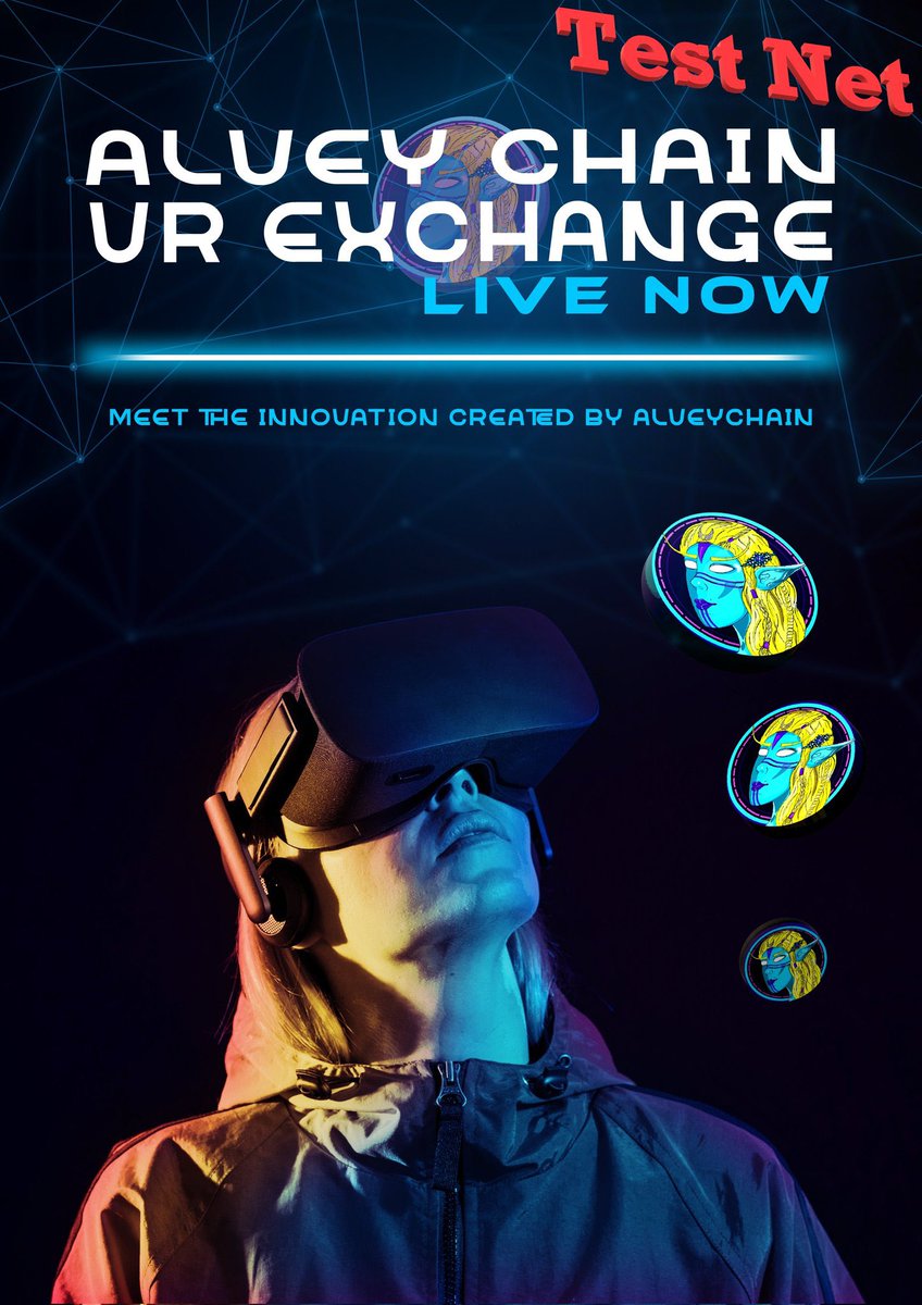 10 steps ahead @AlveyChain 

1st VR exchange in the world 

Fastest blockchain in the world 

Cheapest tx in the world 

$wALV $ALV #ALVEYCHAIN 

can be overlooked & ignored but the question is …. How much longer ? 

@Apple @Microsoft @htcvive @Google @MetaQuestVR @Samsung @Meta