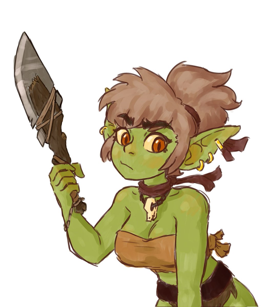 RobinGoonGirl's tweet photo. Having just set off on her adventure the Goblin Slut is still innocent and unaware that of what's to cum. Who will help her learn, or just grind the weakling for levels.
#horny #wankbattle #rp #sextrp #lewdrp #wankchat https://t.co/pX1HUAzYDn