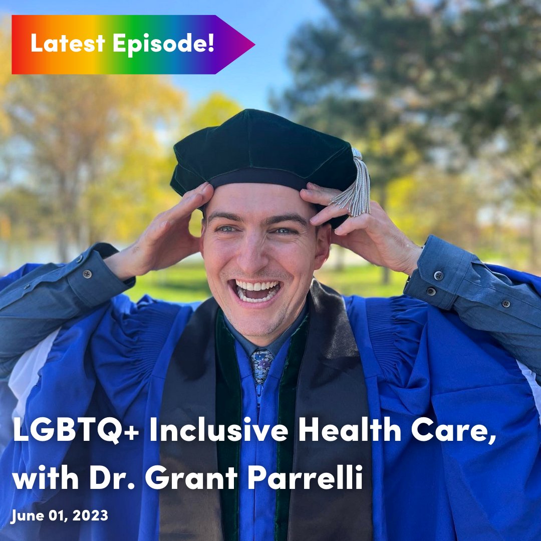 🏳️‍🌈Have you listened to our latest episode yet? Check out 'LGBTQ+ Inclusive Health Care, with Dr. Grant Parrelli' today!

🎙️Listen: buffalohealthcast.buzzsprout.com/1645006/129047…

#UBuffalo #UBSPHHP #UBPublicHealth #Pride #PrideMonth #LGBTQIA @ubsphhp