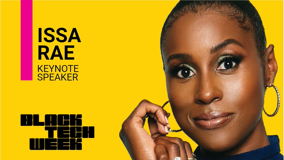 ISSA RAE IS COMING TO @BlackTechWeek !!!  
Are you coming?   

We thought @IssaRae was the PERFECT person to share her own entrepreneurial journey, as well as her thesis when she invests in startups.

Don't miss.

prnewswire.com/news-releases/…