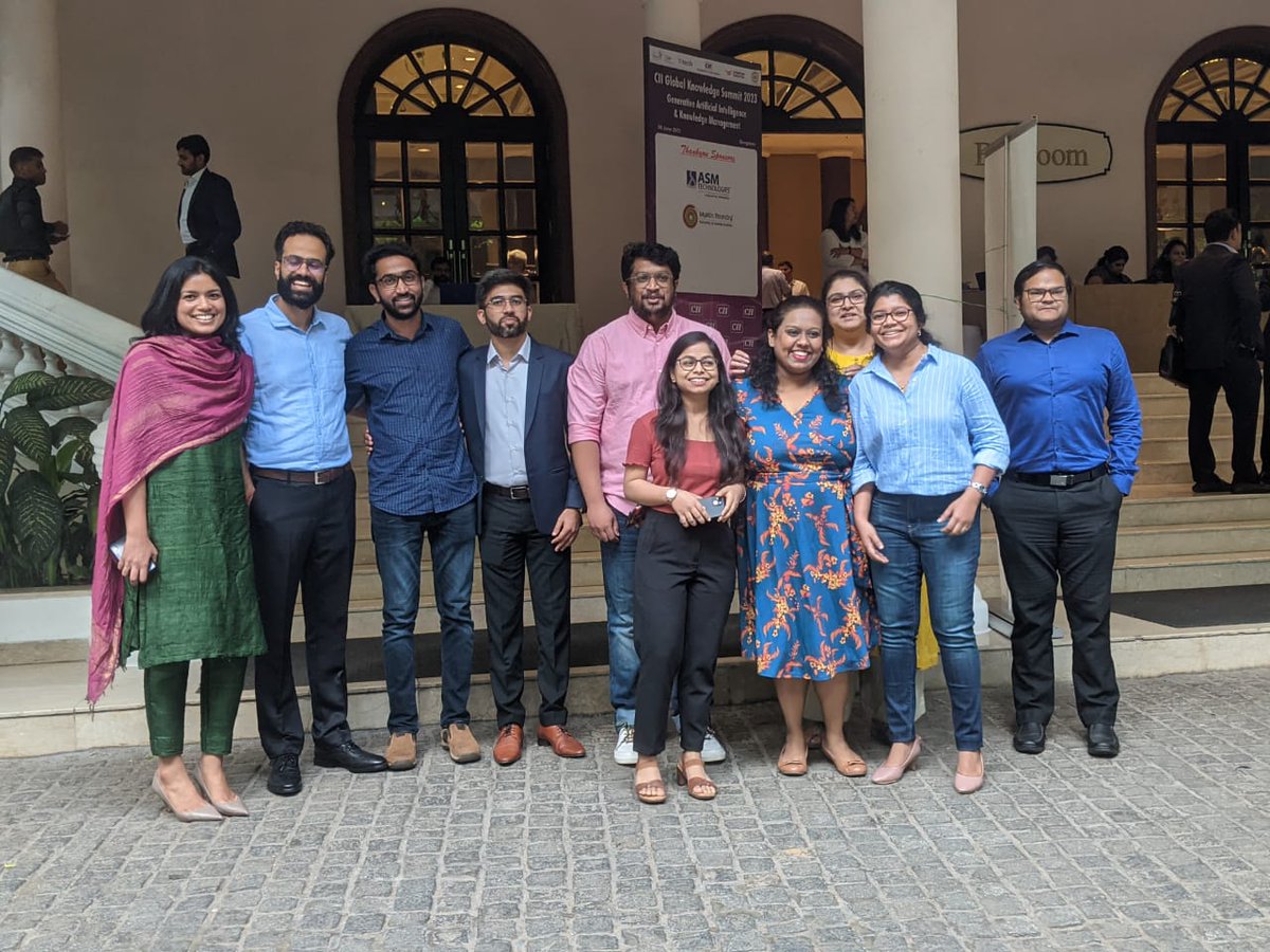 MadanRao's tweet photo. Delegates from Grant Thornton, Trianz, and Deloitte well-represented at #CIIKnowledgeSummit!
@GrantThornton @Trianz @DeloitteIndia
#KM #KnowledgeManagement #talent #leadership #events #AI #GAI #Bangalore https://t.co/RBggMRpDWi