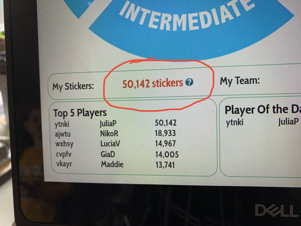 ᑎᗩᑎᑕƳ ᑭᗩᒪᗴƳ (@npaley_cbe) on Twitter photo Congratulations to our <a href="/FirstInMath/">First In Math</a> 5X GRAND CHAMPION! That’s 50,000 stickers! Amazing accomplishment! Way to go, Julia!! Congratulations to our <a href="/FirstInMath/">First In Math</a> 5X GRAND CHAMPION! That’s 50,000 stickers! Amazing accomplishment! Way to go, Julia!!