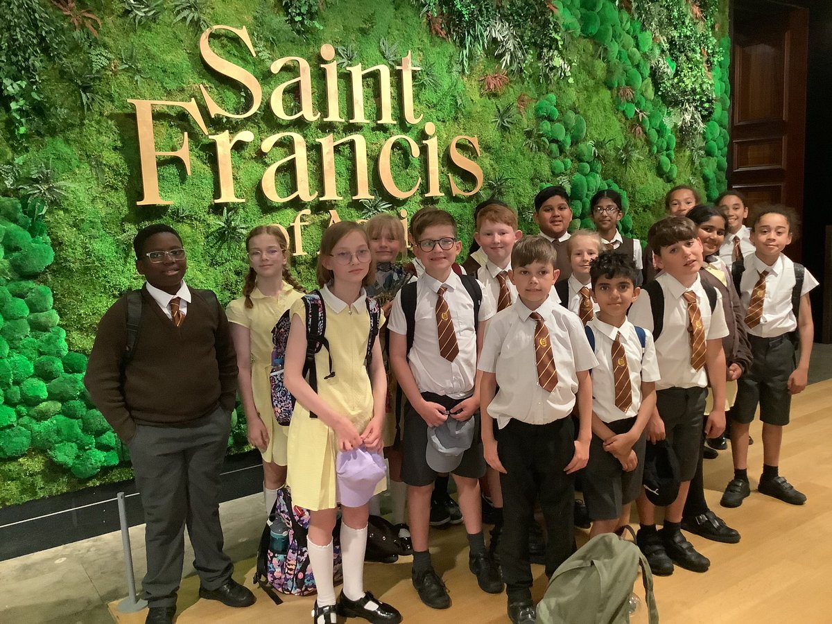 Learning all about the amazing life of Saint Francis of Asissi who inspires us all to take care of our common home!