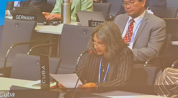 In Joint Contact Group meeting, #Cuba on behalf of G77 +China stressed critical importance of GST for successful implementation of Paris Agreement. It also emphasized need to address all thematic areas in balanced manner.

#CubaG77