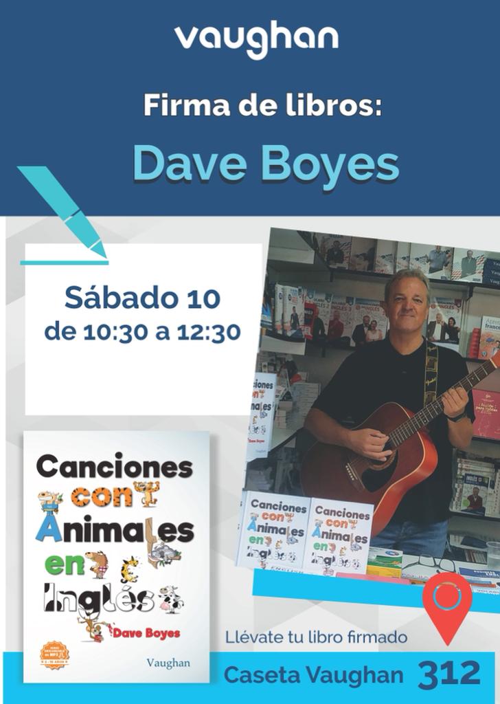 Fingers crossed it doesn't rain on Saturday morning 🤞as I'll be at <a href="/FLMadrid/">Feria del Libro de Madrid</a> from 10:30 to 12:30 singing some songs from "Canciones con animales en inglés"!!!;!!🐻🐯🐴🐨🐐🐄 #casetavaughan312 <a href="/GrupoVaughan/">Grupo Vaughan</a> Come along and sing with me! 🎤😁