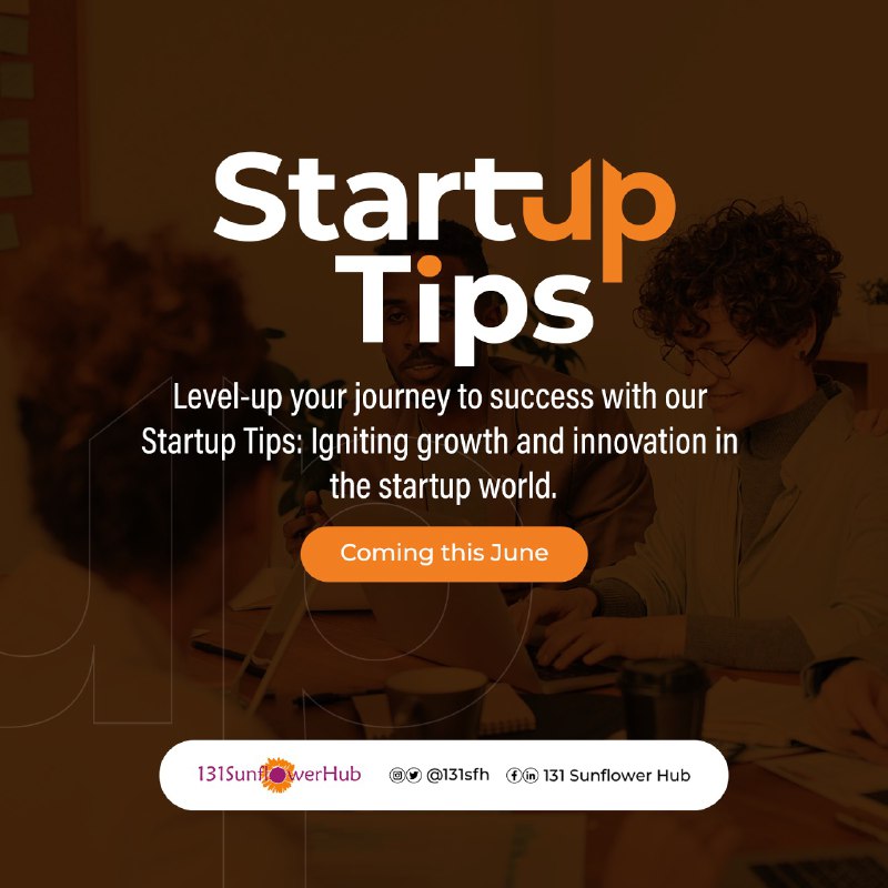 Ignite Your Startup Potential! Whether you're a budding #entrepreneur or an ambitious dreamer, we've got something for you. For the next few weeks, we will #share secrets to #startup #success and empower you with invaluable tips and insights. Watch this space