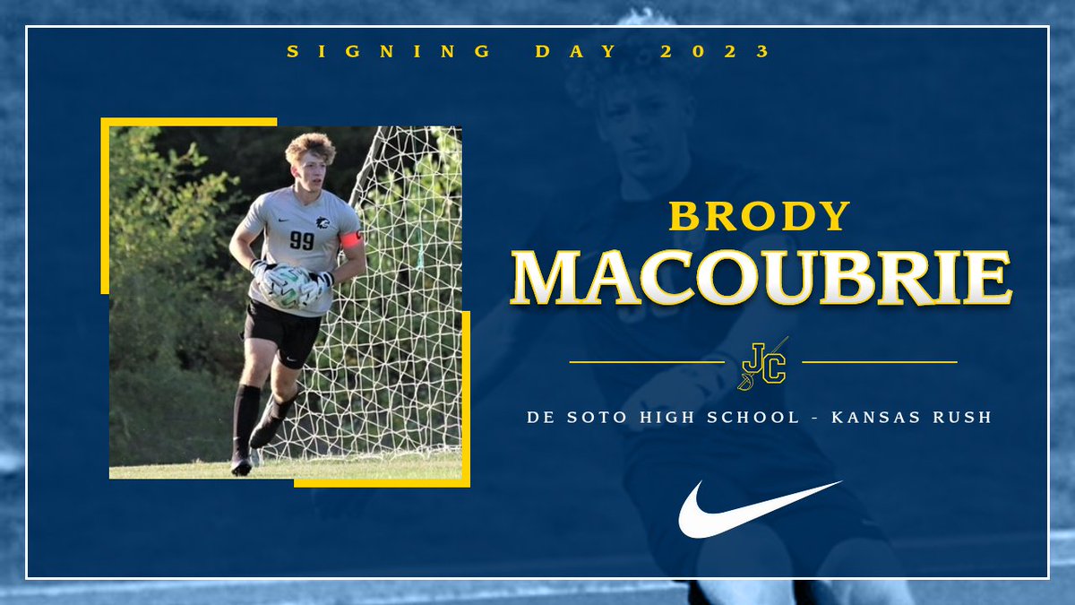 JcccMsoc's tweet photo. Please Welcome #1 Brody Macoubrie to our Men's Soccer Cavs Family!!  #JCCCMSOC  #GOCAVS   #LOCALTALENT  #PATHWAYTOTHENEXTLEVEL https://t.co/IGe2xETVkW