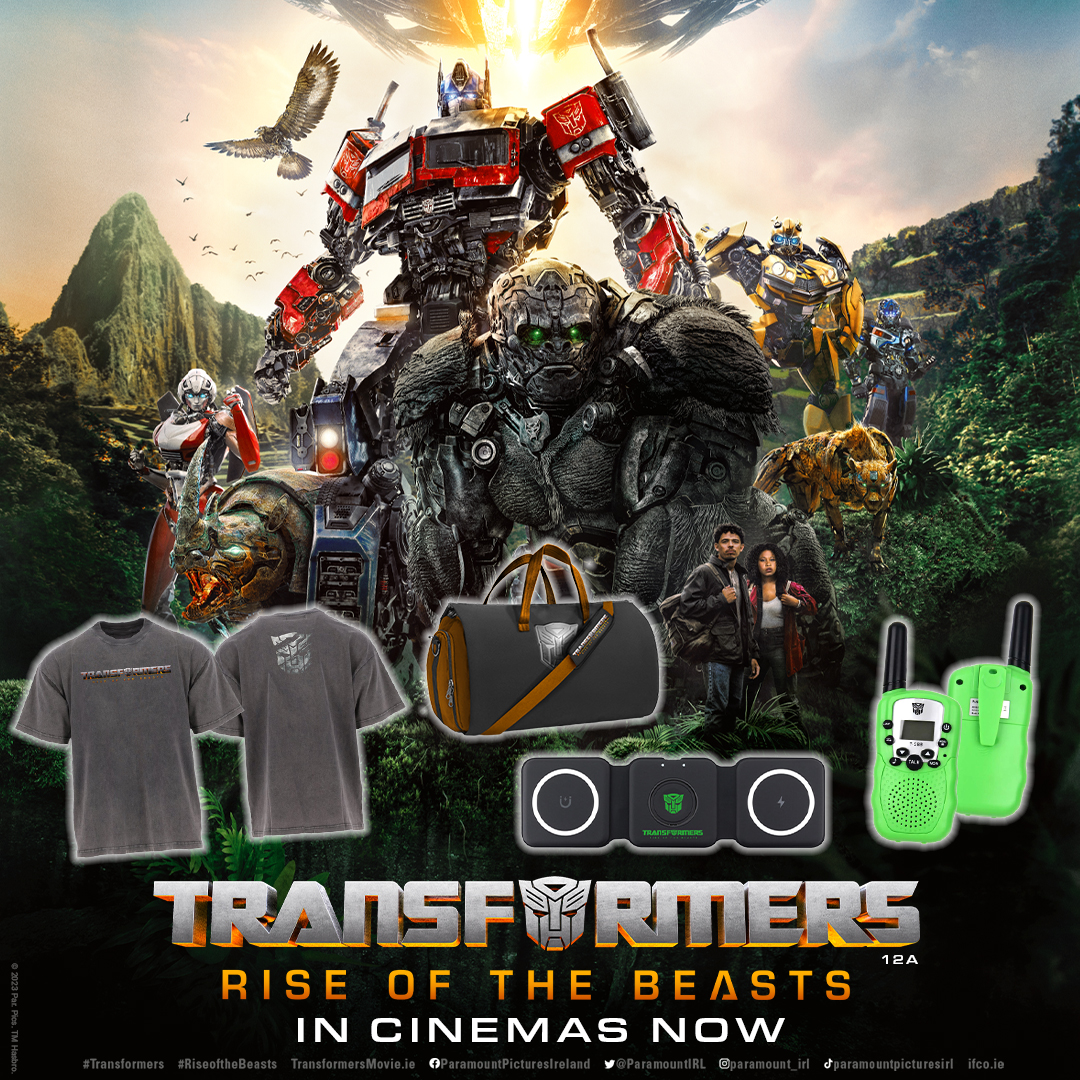 omniplexcinema's tweet image. To celebrate the release of Transformers: Rise of the Beasts, we have teamed up with @ParamountIRL to give one lucky winner an amazing #Riseofthebeasts Merch Bundle.

To enter simply RT, follow us &amp;amp; tag your cinema buddy.

Get showtimes: shorturl.at/kACP9