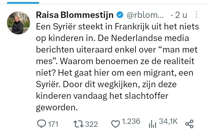 chrisklomp's tweet photo. Vreselijk, die Nederlandse media. Hier heeft Raisa een pijnlijk punt te pakken. https://t.co/MTDxYn4Eek