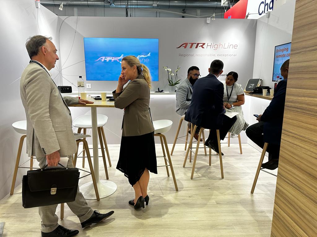 ATRaircraft's tweet photo. It was great meeting you all at #aix2023! Thanks to everyone who joined us and for those who couldn’t, here are some pictures of this incredible week!
#ATR #IntoLife #Aviation #Avgeeks #PaxEx #HighLine https://t.co/xcM0nFRwJn