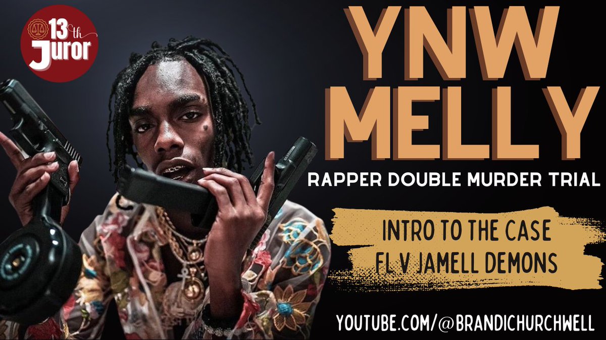 Hey #13thJuror fam! Jury selection is underway for rapper YNW Melly, best known for his song 'Murder On My Mind', for 2 counts of murder. Join in as we get introduced to the new trial, AND I have an announcement for anyone not in #NightCourt last night. youtube.com/live/aPm2z2lkG…