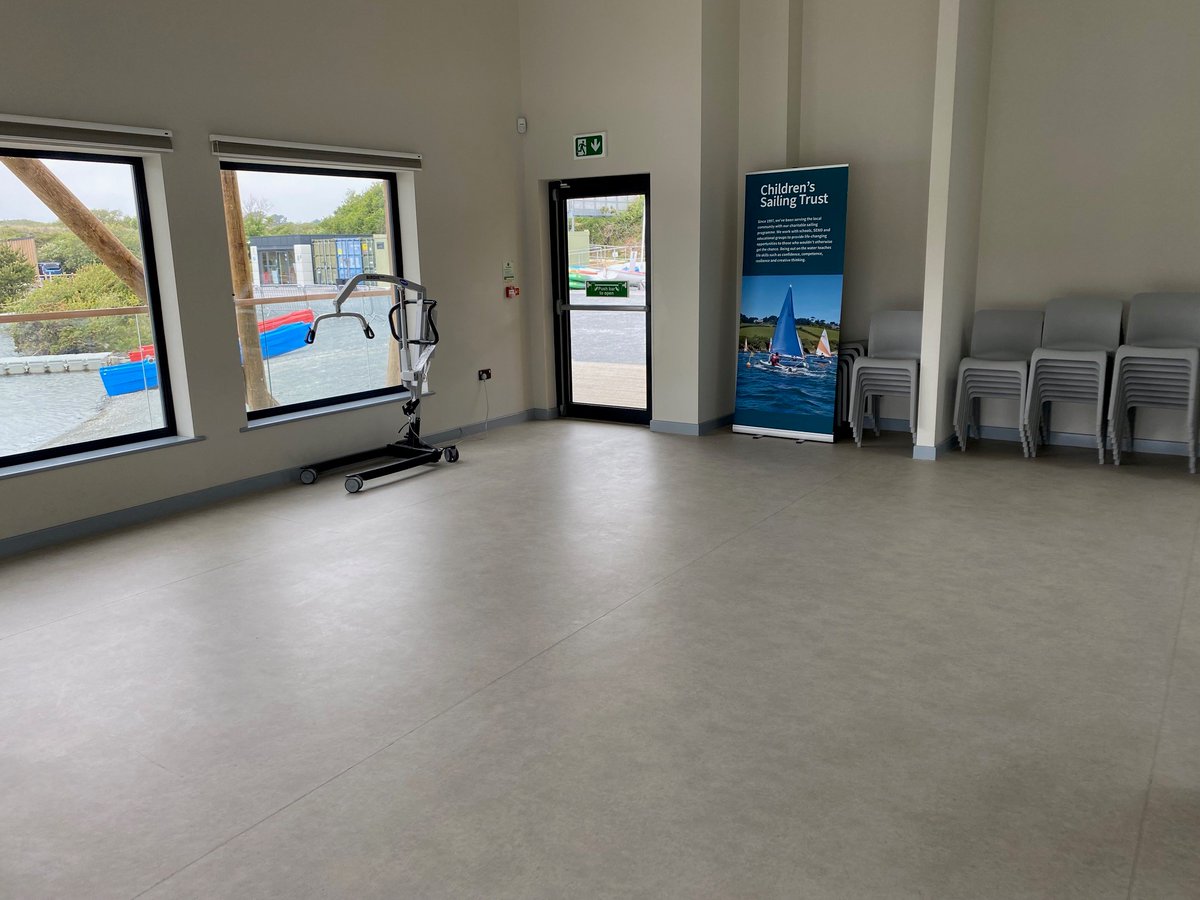 Great meeting with Jakie at <a href="/Sailing_Trust/">Children's Sailing Trust</a> this morning with <a href="/CornwallMarine/">Cornwall Marine Network</a> 

Great to see this incredible facility for the first time

cornwallmarineacademy.co.uk