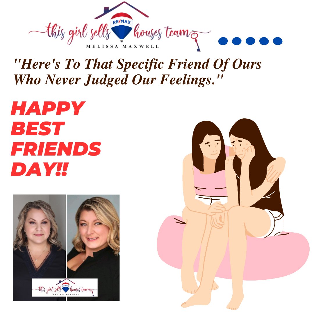 'There Is Nothing Better Than A Good Friend, Except A Best Friend Who Sends Us Referrals'! -TGSHT
#ThisGirlSellsOhioAndKY
#ThisGirlSellsHousesTeam
#ThisGirlSellsHouses
#ReferYourGirl
#NationalBestFriendsDay