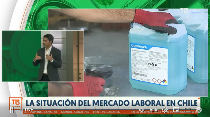 negociosUDD's tweet photo. 🗣️Nuestro director #CIESUDD, Víctor Martínez,  ahora en @T13 habla sobre la situación del mercado laboral en Chile.
https://t.co/NYTCkOvoBI https://t.co/IPmubAo6Y4
