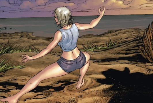Rose Wilson if anyone was looking, would be found at the far isolated side of the beach warming up before taking a dip— skinnydip.

【 #RenewalBeach | #𝐑𝐄𝐍𝐄𝐖𝐀𝐋 】