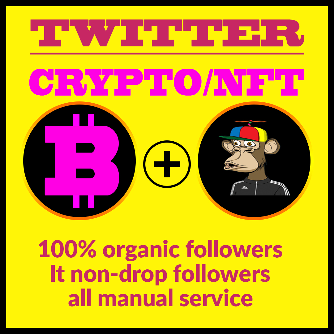 Twitter is one of the biggest Social Media Platform.

Visit here- cutt.ly/E9gLniI

#engagement #follower #BTC #Floki #statescoin #eth #Ethereum #blockchain #investing #Crypto #CryptoCommunity #Finance #Bitcoin #Bitcoin2023 #NFT #Dogechain #DogeFam #PEPE #BNB #ADA #XRPArmy