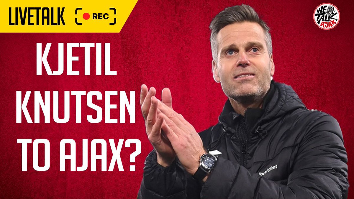 wetalkajax's tweet photo. LIVESTREAM TONIGHT AT 20:00 CET.

Not a lot of news, but still plenty to talk about. Join the discussion with @Juan_wetalkajax, @AjaxSahbi, @Kukrehn &amp; a first appearance guest @nijjar93_ ‼️

Link in the comment below👇

#Ajax #Knutsen #Youtube #LiveStream https://t.co/6OpEzXXJof